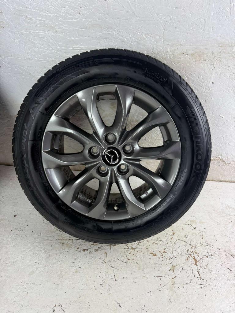 Originele Mazda 3 6 CX-3 CX-30  velgen 16" 5x114.3 winter, Niet ingevuld, Gebruikt, 16 inch, Banden en Velgen