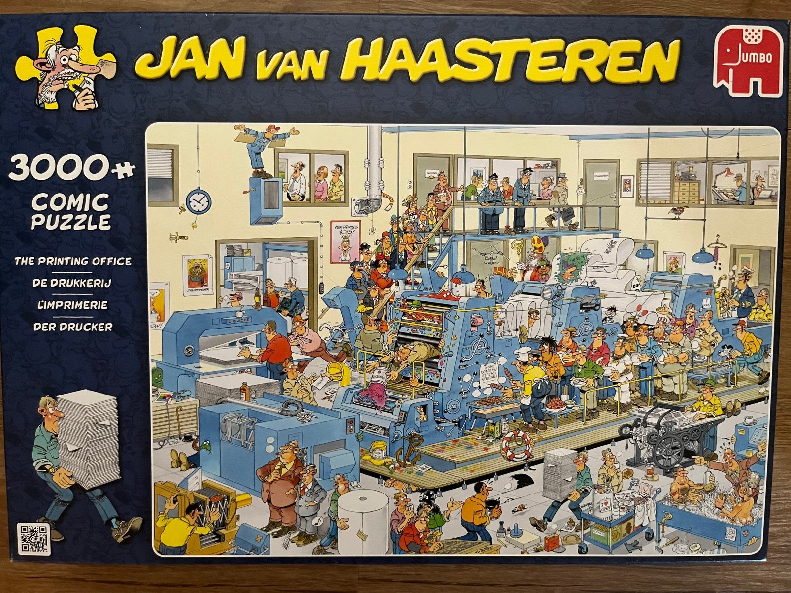 9 Jan van Haasteren puzzels en 1 pieces of history, Ophalen, 500 t/m 1500 stukjes, Zo goed als nieuw