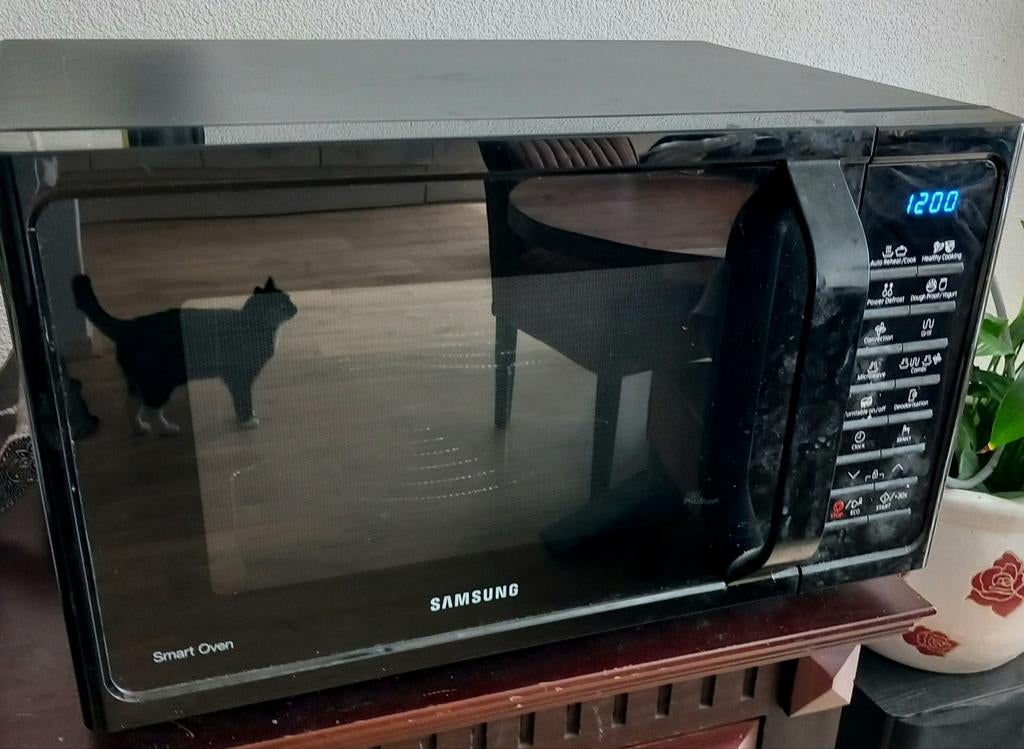 Samsung Smart oven (Oven / Magenetron), Witgoed en Apparatuur, Magnetrons, Ophalen, Combimagnetron, Gebruikt, Hete lucht