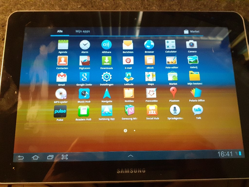 Samsung  Galaxy Tab 10.1  GT-P7500, Computers en Software, Android Tablets, Zo goed als nieuw, Wi-Fi, 10 inch, 16 GB, Uitbreidbaar geheugen