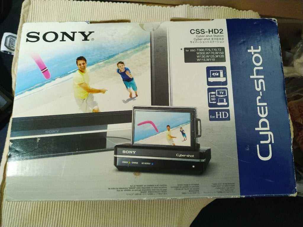 Sony CSS-HD2 Cybershot station, Ophalen of Verzenden, Zo goed als nieuw, Sony, Acculader