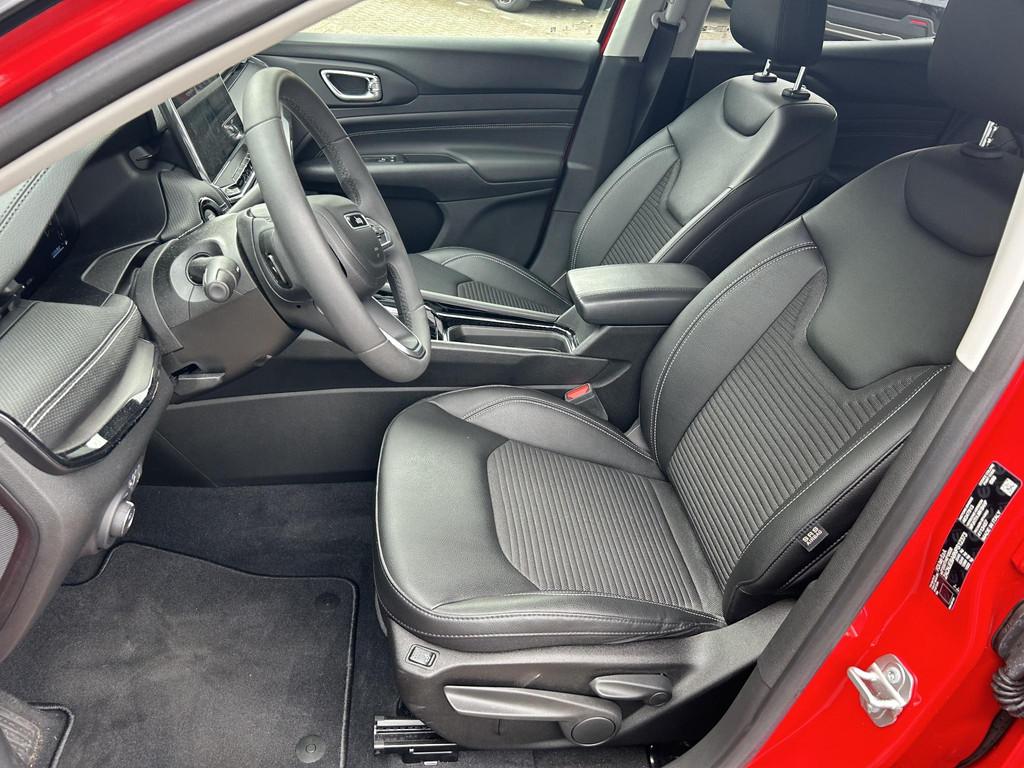 Jeep Compass 1.5T e-Hybrid Night Eagle | Navigatie | Camera, Auto's, Jeep, 12 maanden, Gebruikt, 4 cilinders, Leder en Stof