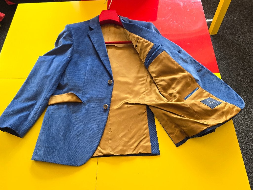 SCABAL Colbert super pasvorm met baluwe kleur maat R50, Kleding | Heren, Kostuums en Colberts, SCABAL, Nieuw, Verzenden, Maat 48/50 (M)