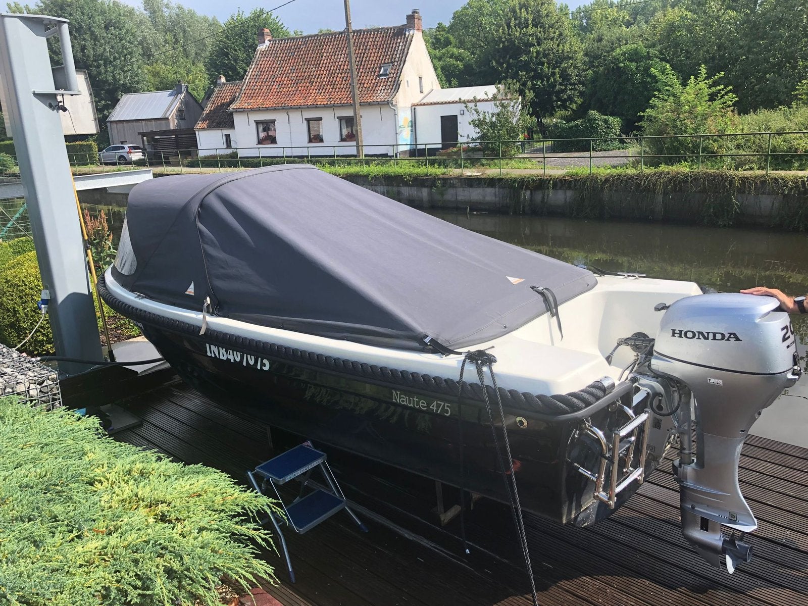 Sloep Naute 475, Ophalen, Honda