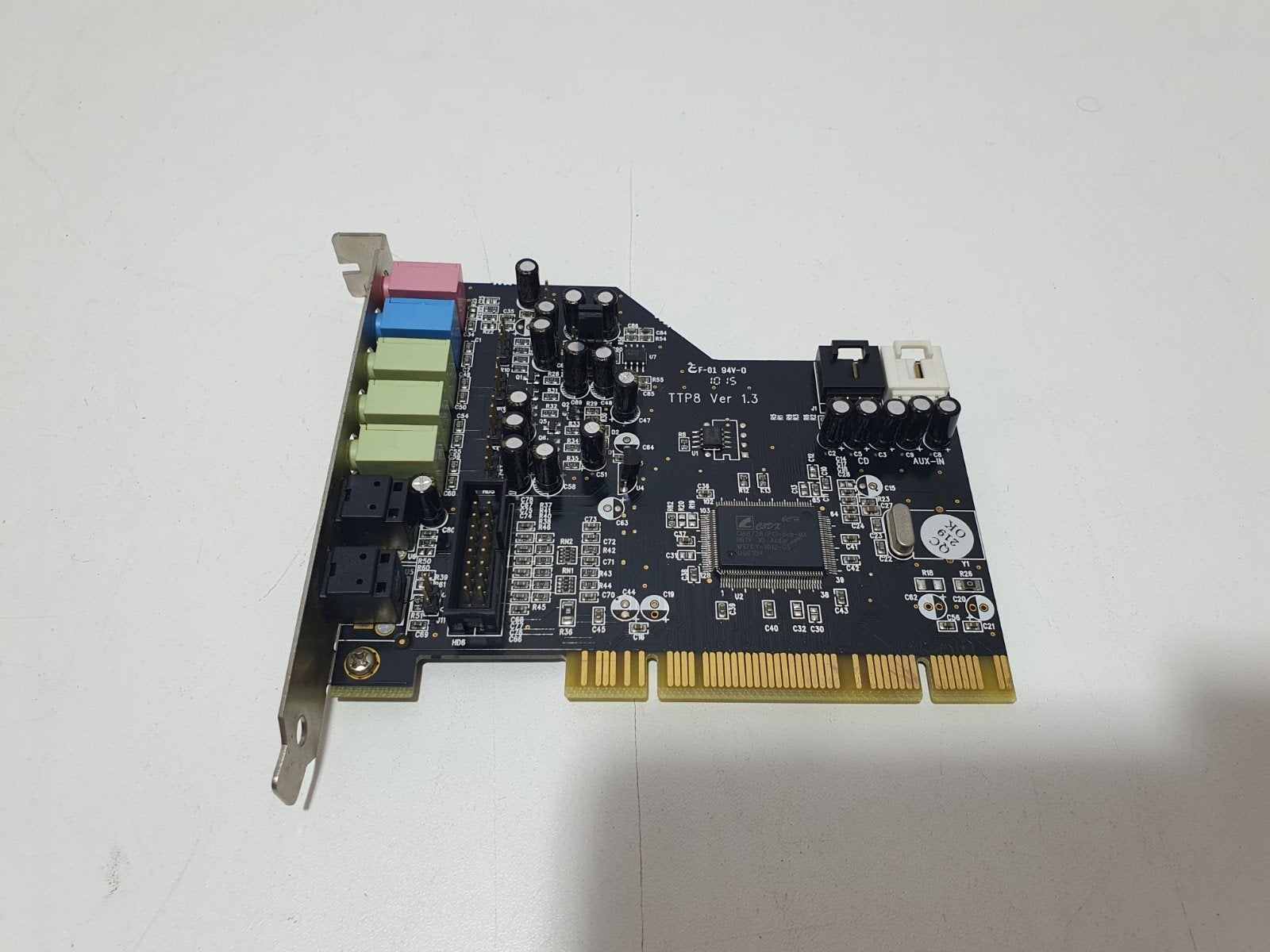 Terratec Aureon 5.1 PCI Geluidskaart (JD-TT4) Getest & Werkt, Terratec, Intern, ., Ophalen of Verzenden