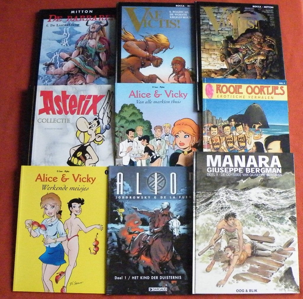vae victis-bob morane-aliot-Go west-marc-dewamme, Boeken, Stripboeken, Meerdere stripboeken, Ophalen of Verzenden, Gelezen