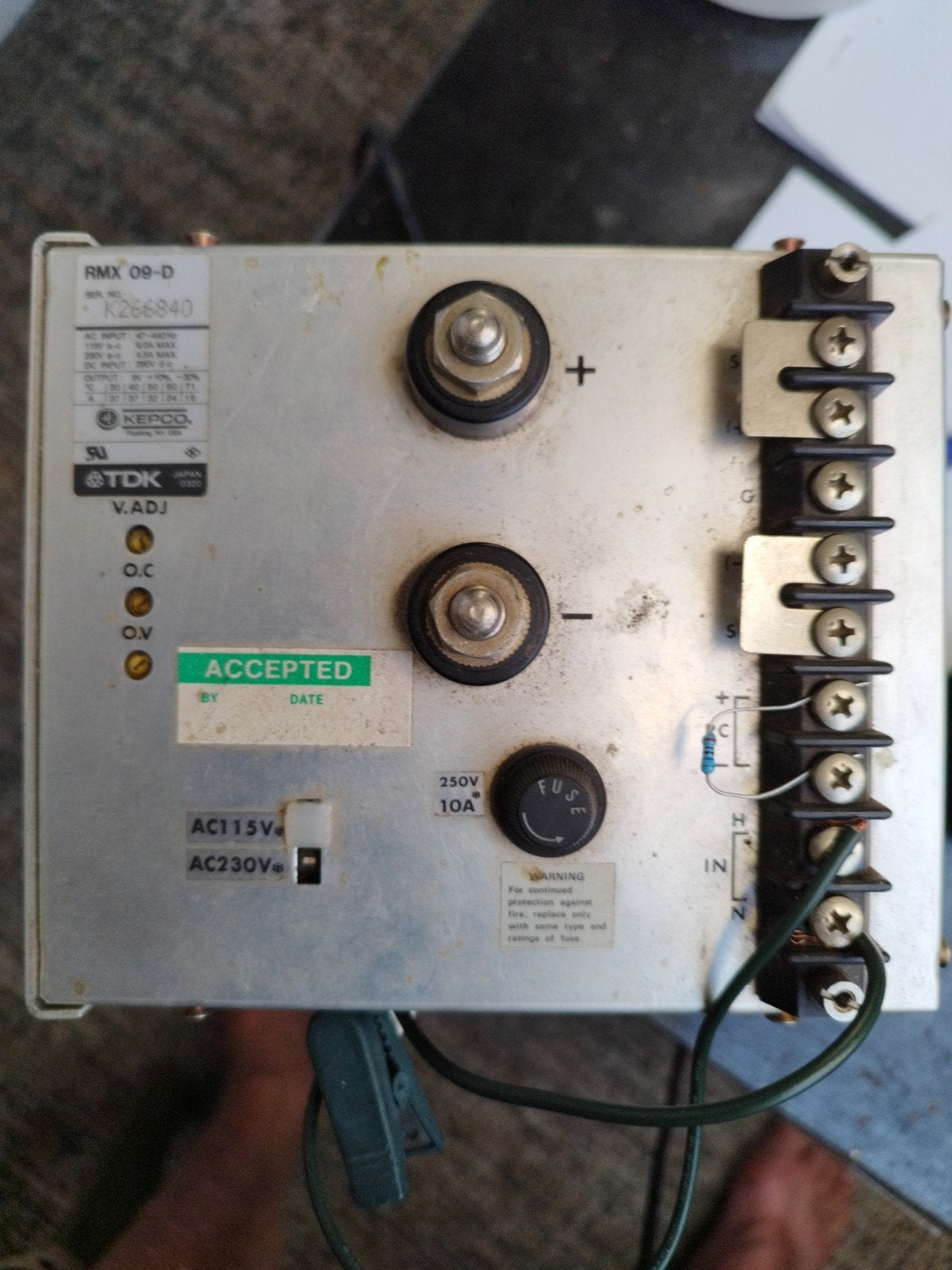 vintage Kepco tdk  laboratorium voeding 30amp eind 70er jare, Hobby en Vrije tijd, Elektronica-componenten, Ophalen
