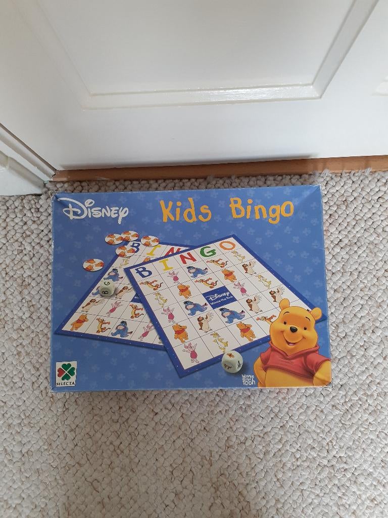 Disney Kids Bingo Winnie the Pooh, Vijf spelers of meer, Ophalen of Verzenden, Gebruikt, Selecta