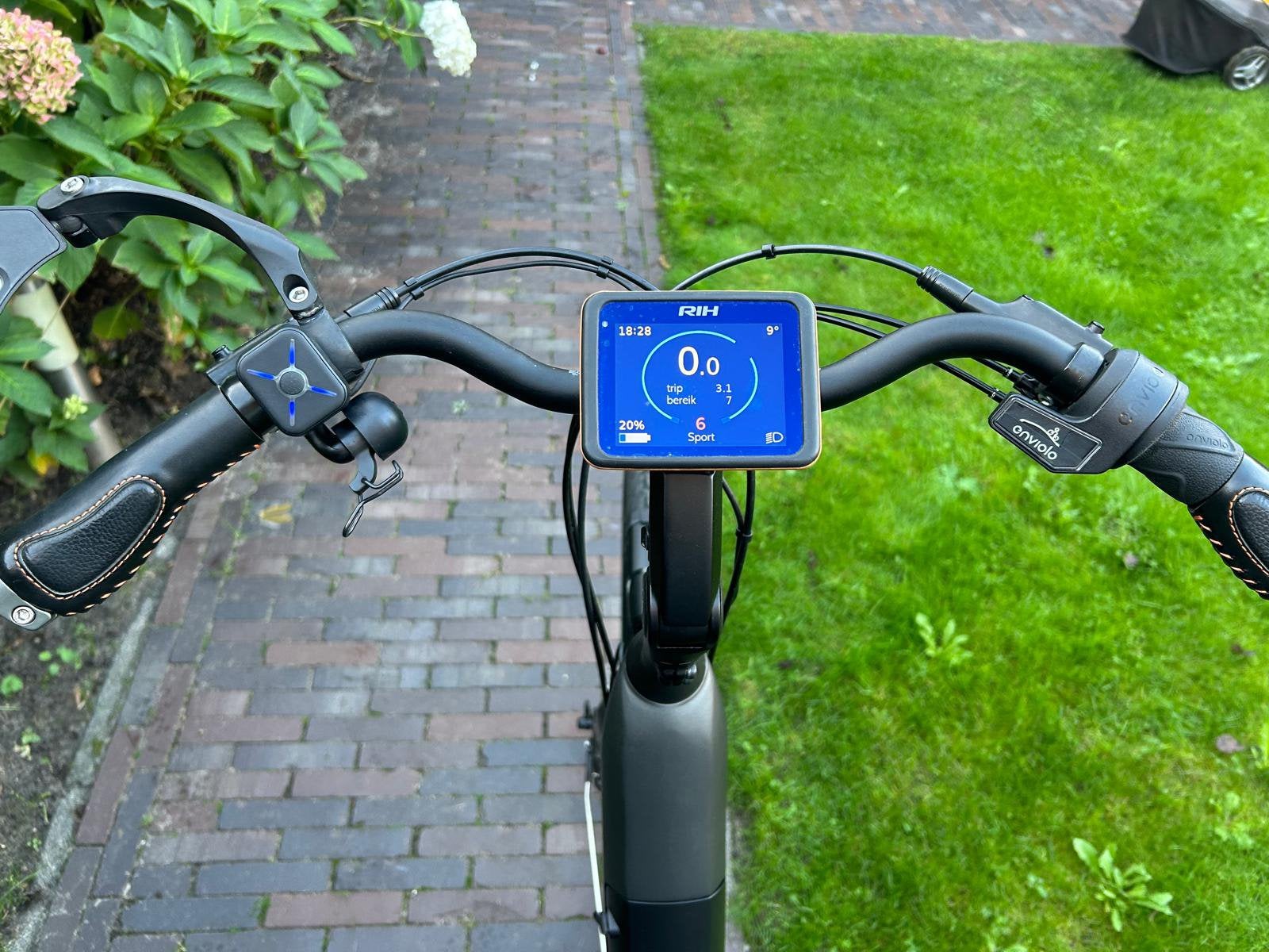 Nette Herenfiets elektrisch RIU Movenda, 55 tot 59 cm, Ophalen, Zo goed als nieuw, Overige merken