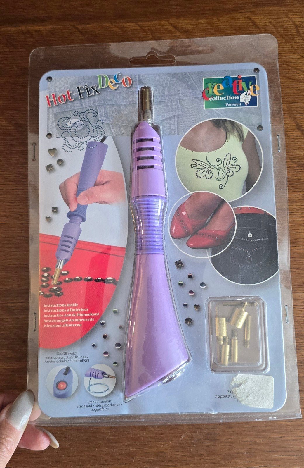 Hot Fix Deco Applicator voor strass steentjes, Hobby en Vrije tijd, Ophalen, Zo goed als nieuw, Applicator
