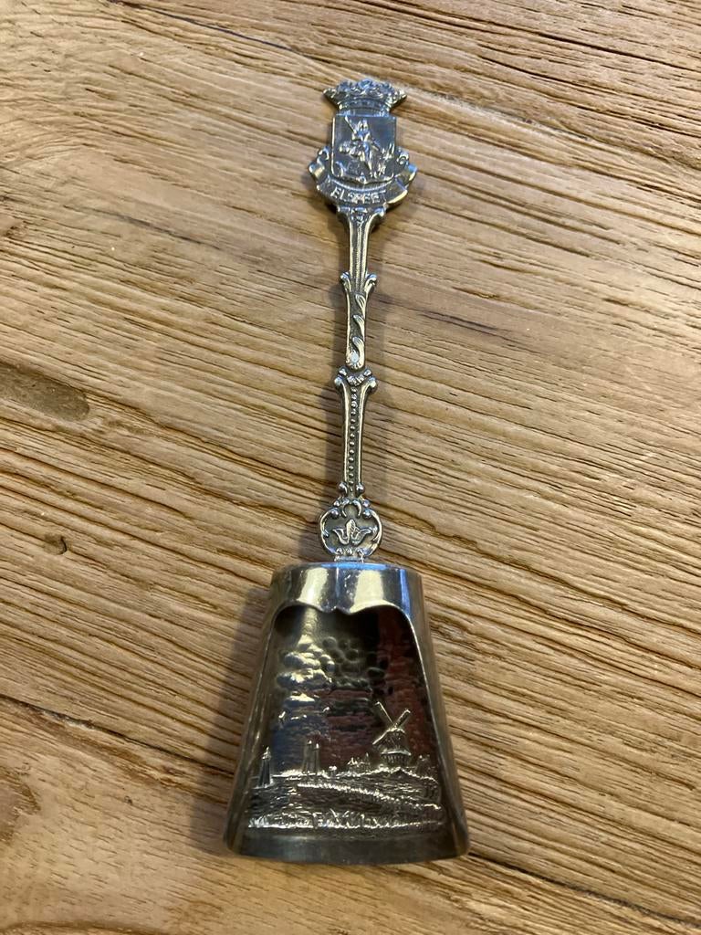 Zilverkleurige lepel Elspeet, Ophalen of Verzenden