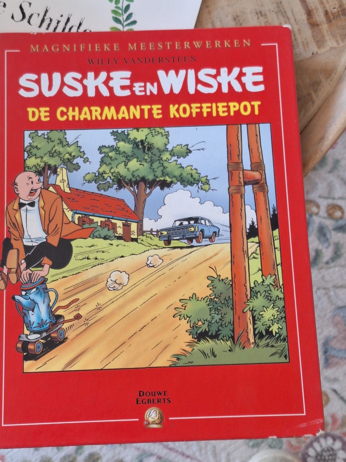 Suske en Wiske - De Charmante Koffiepot (Douwe Egberts), Willy Vandersteen, Eén stripboek, Ophalen, Gelezen