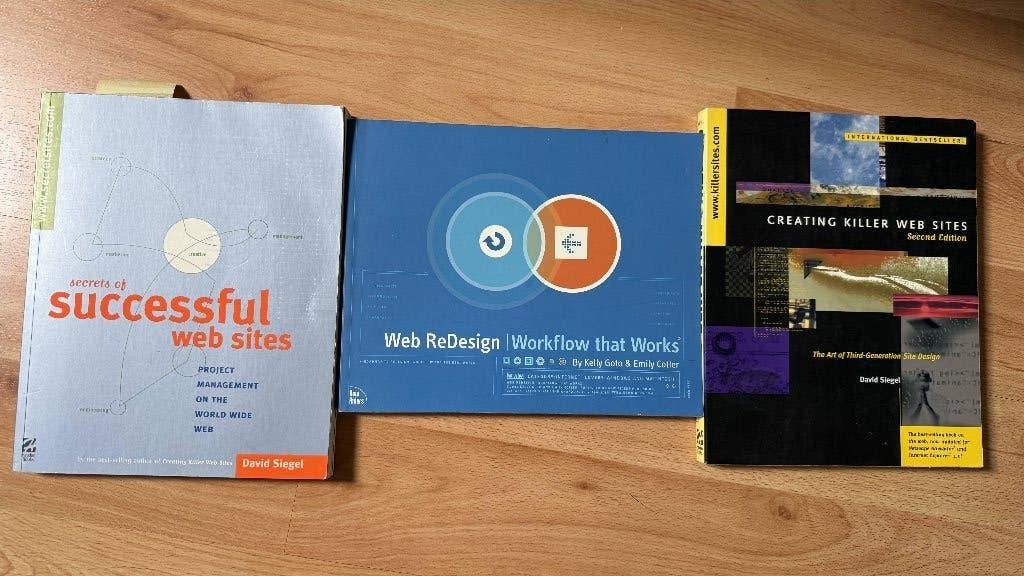 Webdesign Klassiekers: 3 Boeken over Webontwerp, Gelezen, Ophalen of Verzenden, David Siegel, Kelly Goto, Emily Cotler, Overige onderwerpen