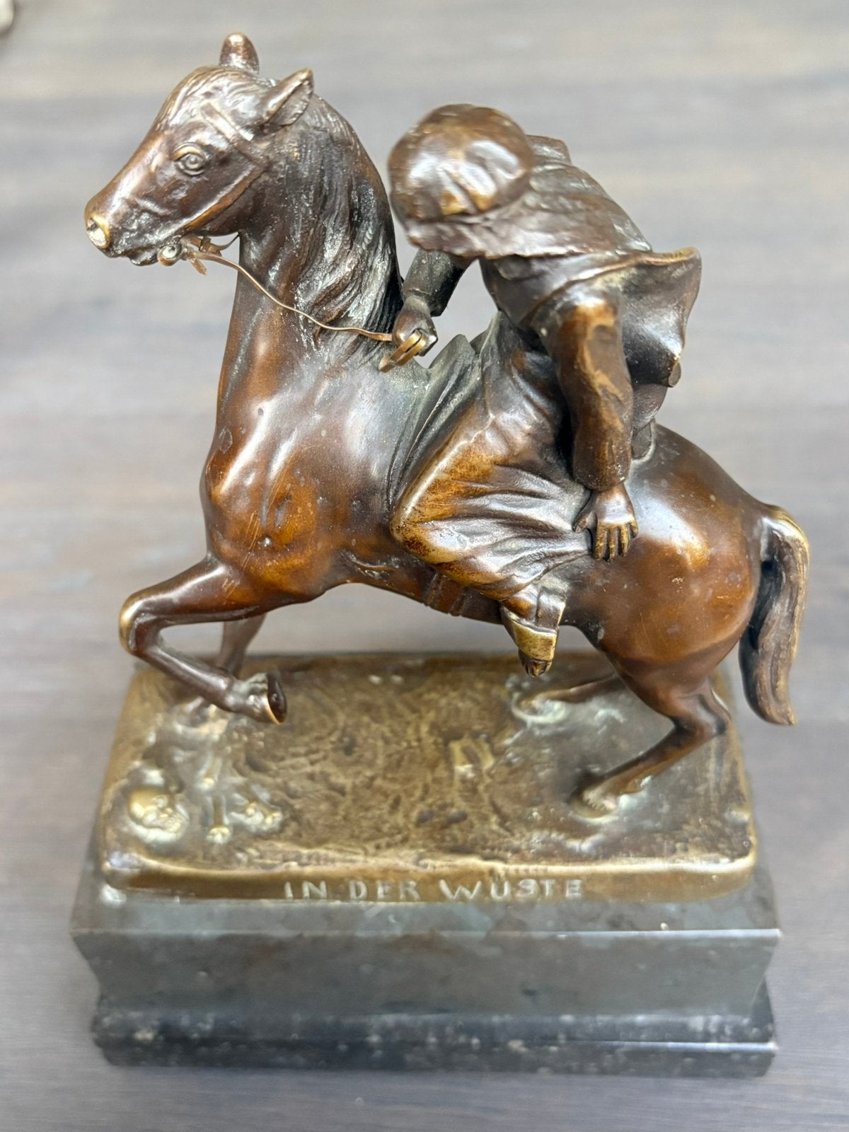 Bronzen Beeld "In Der Wüste" – Oriëntalistisch, Ophalen of Verzenden, Brons