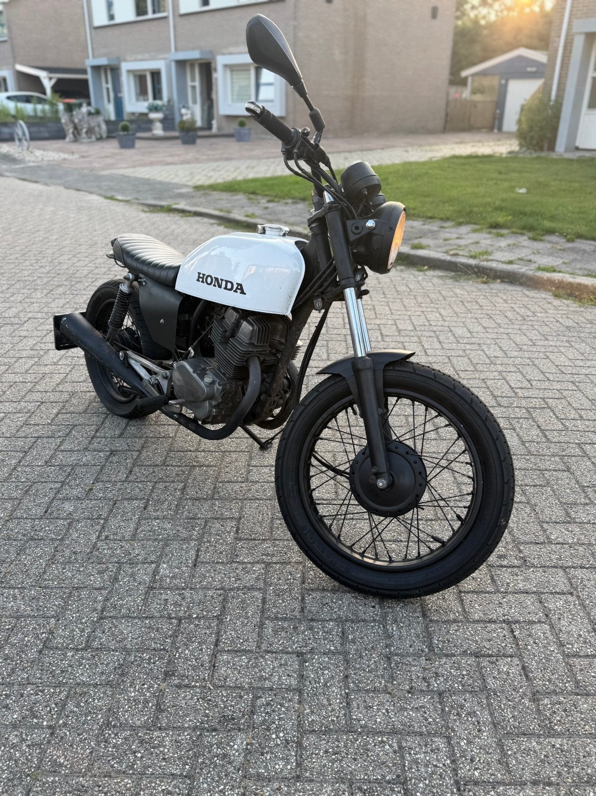 Honda cb (scrambler) 250 cc a2 ( teruil/tekoop), Ophalen of Verzenden
