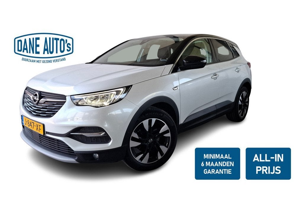 Opel Grandland X 1.2 Turbo Innovation, Voorwielaandrijving, Gebruikt, 1199 cc, Met garantie (alle)