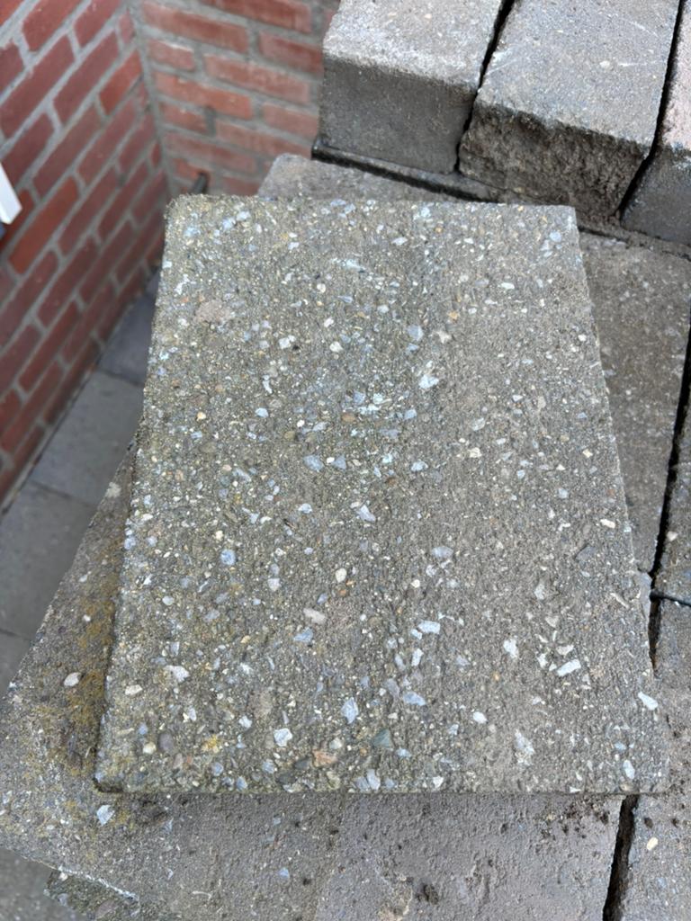 Betonklinker 21x28x6,5 cm, Tuin en Terras, Ophalen, Beton, Terrastegels