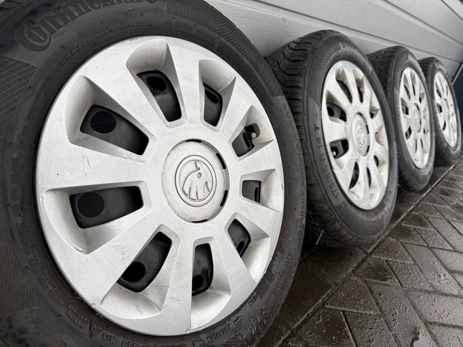 14 Citigo Citygo Mii Volkswagen Up e-Up velgen winterbanden, Auto-onderdelen, 14 inch, Gebruikt, -, 175 mm