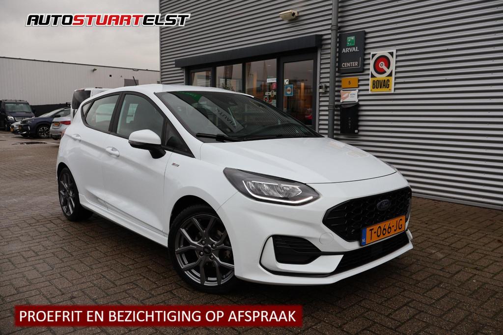 Ford Fiesta 1.0 Hybrid ST-Line 1e Eigenaar | Volledig Onderh, Auto's, Ford, Bedrijf, Te koop, Fiësta, ABS, Airbags, Airconditioning