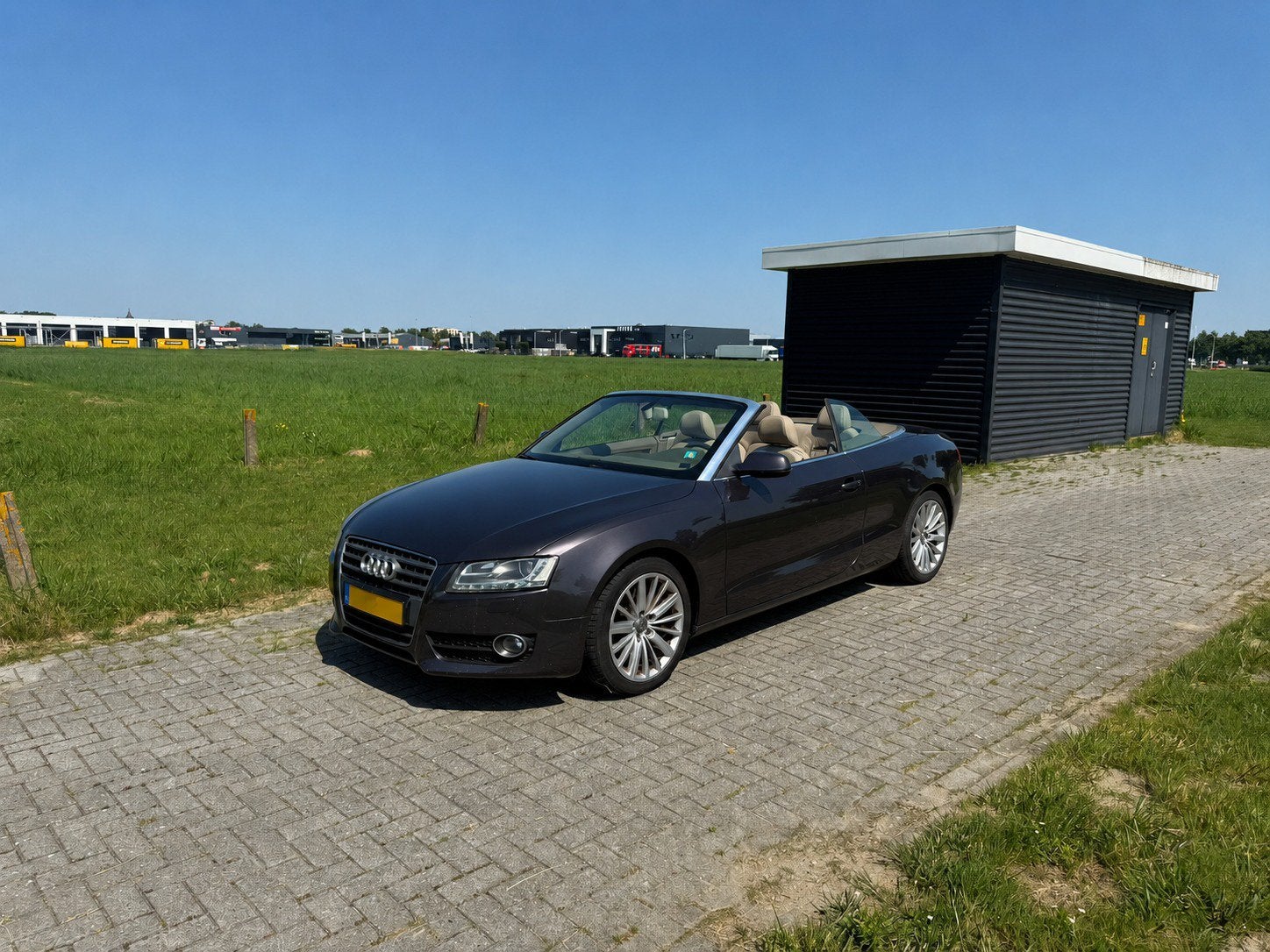 Audi A5 2.0 Tfsi 155KW Cabriolet 2009, Voorwielaandrijving, Euro 5, 15 km/l, Beige