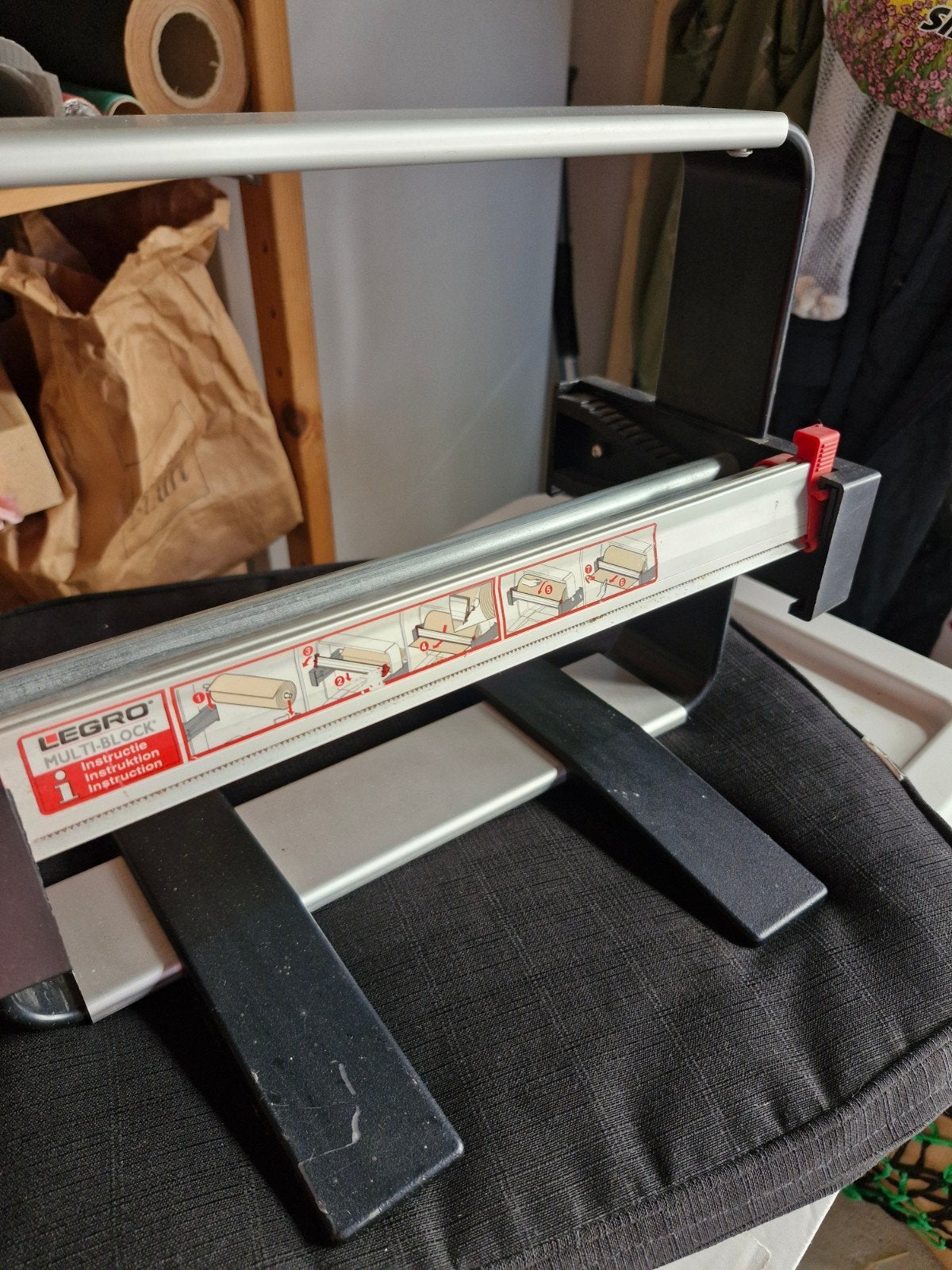 Legro Multiblock papierrolhouder 30 cm, Ophalen