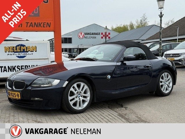 BMW Z4 2.5 I ROADSTER 2.5I Executive leer bovag garantie rij, 12 maanden, Gebruikt, Zwart, 2497 cc