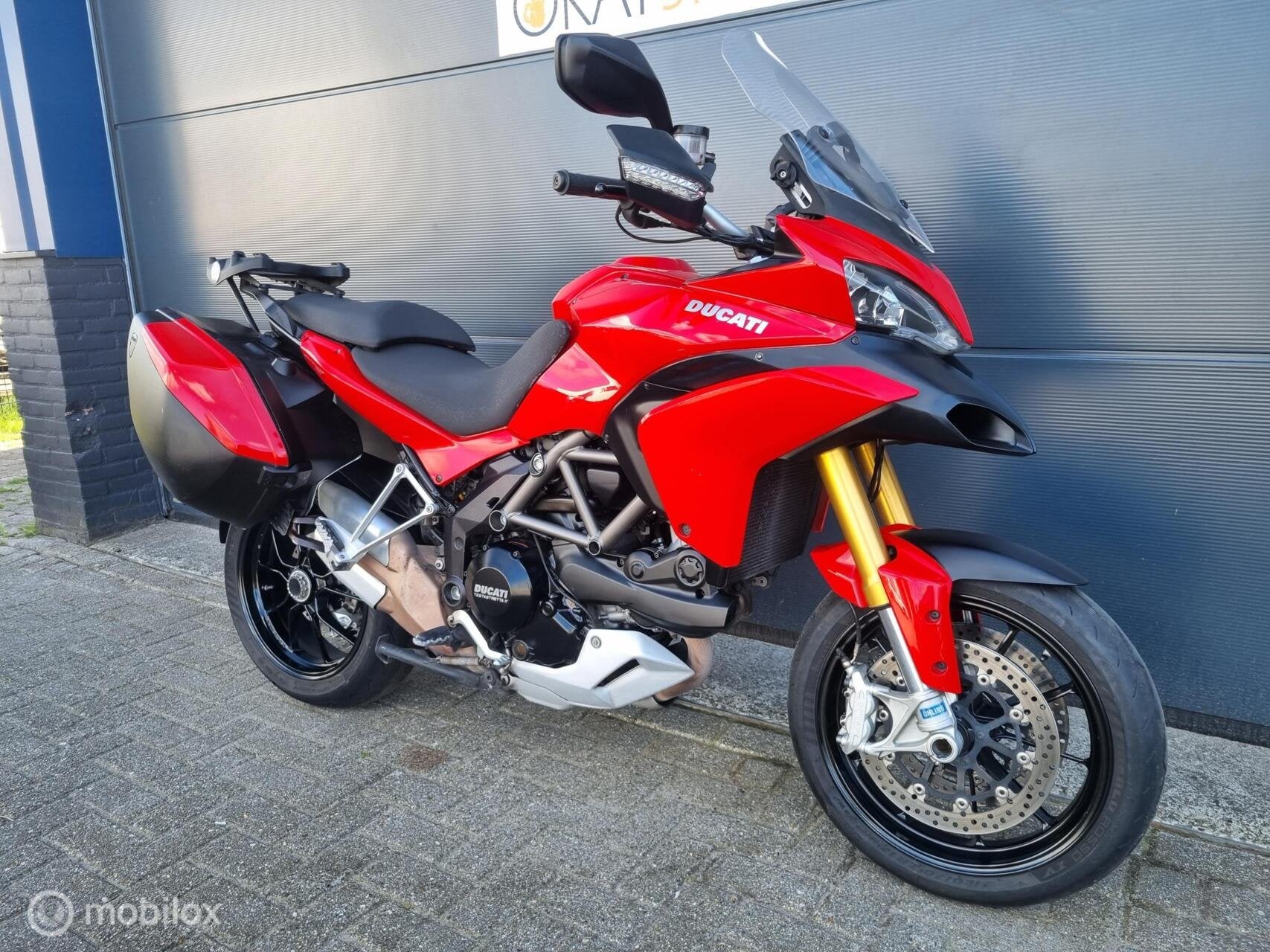 Mooie Ducati Multistrada 1200 S (bj 2010) Keyless, 1198 cc, Meer dan 35 kW, Toermotor, ABS