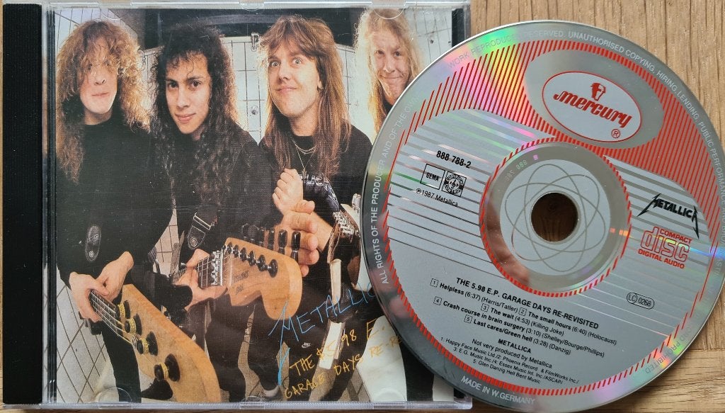 METALLICA - The $5.98 E.P. Garage days re-revisited ( CD ), Metal, EP, Speciale editie, Ophalen of Verzenden