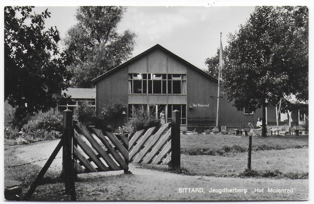 Sittard Jeugdherberg Het Molenrad Ansichtkaart ( B6491), Ophalen of Verzenden, 1940 tot 1960, Gelopen, Limburg