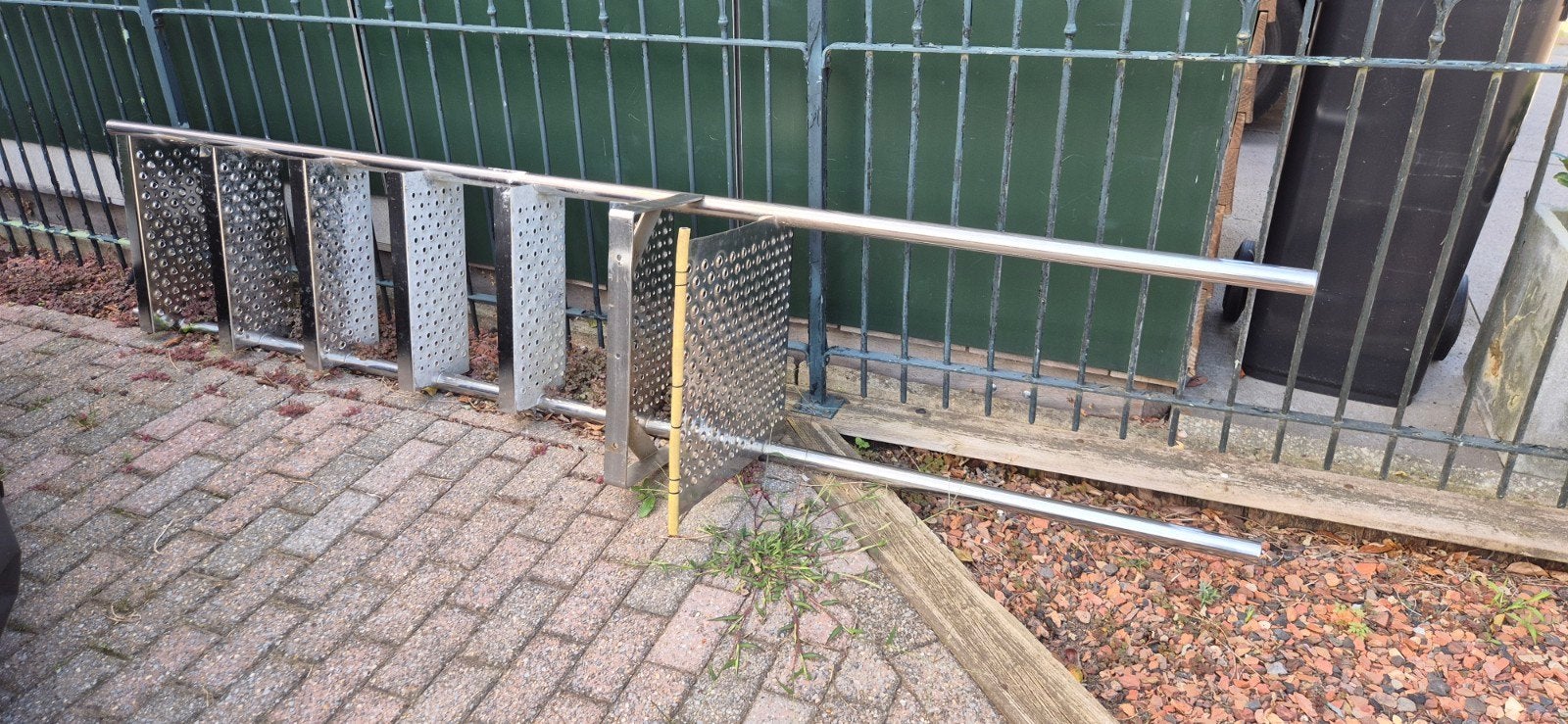 RVS zwemtrap, Ophalen, 2 tot 4 meter