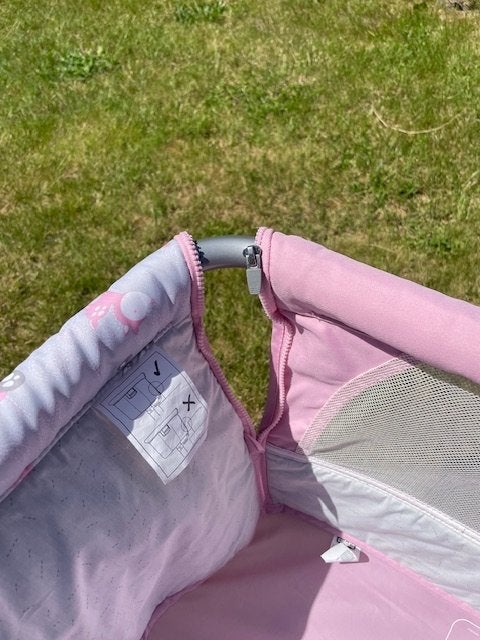Chicco Next2Me Co-Sleeper Wieg - Roze - zonder matras, Kinderen en Baby's, Babywiegjes en Ledikanten, Ophalen of Verzenden, Gebruikt