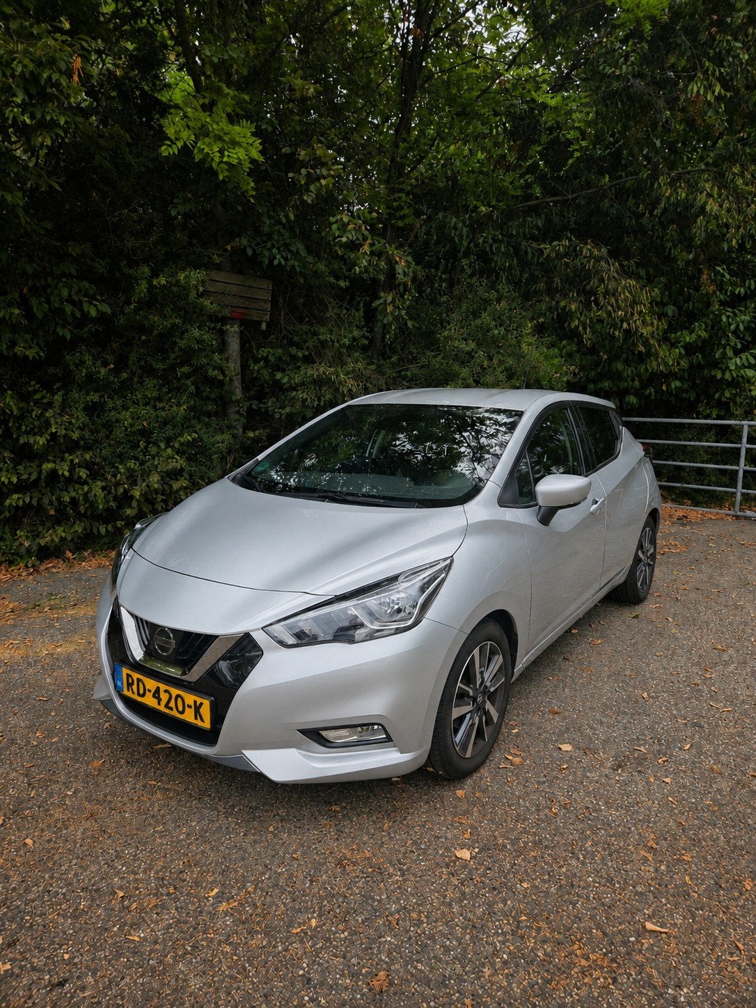 Nissan Micra 0.9 Ig-t 90pk 2017 Grijs, Auto's, Voorwielaandrijving, 898 cc, 40 €/maand, 525 kg