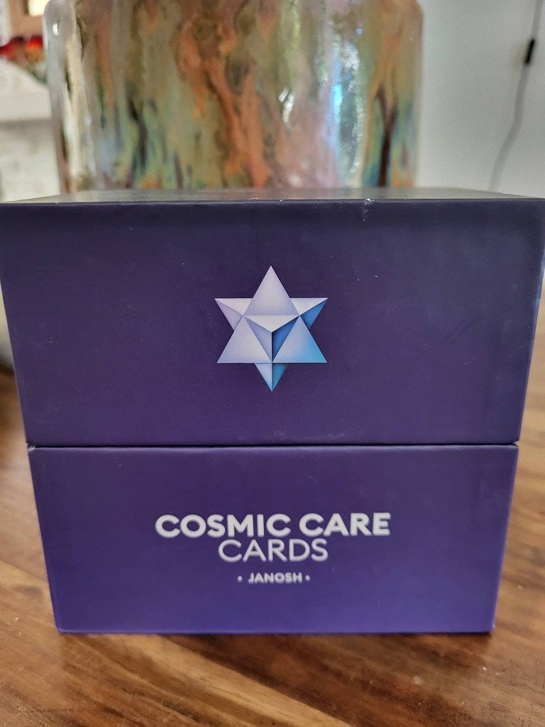 Cosmic Care Cards Janosh, Tarot of Kaarten leggen, Overige typen, Ophalen of Verzenden, Zo goed als nieuw