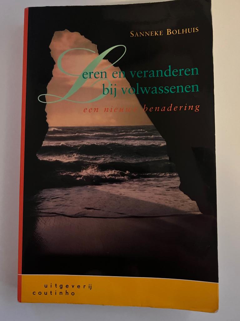 Leren en veranderen bij volwassenen - Sanneke Bolhuis, Ophalen of Verzenden, Alpha, Gelezen, HBO