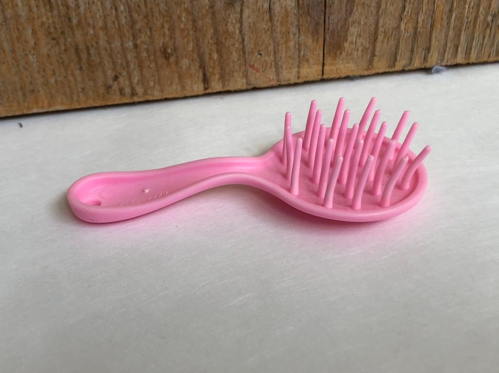 Roze Barbie borstel, Ophalen of Verzenden, Zo goed als nieuw, Barbie
