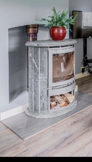 Barbas Houtkachel ECO 500/510/700, Ophalen, Gebruikt, Vrijstaande haard, Houthaard