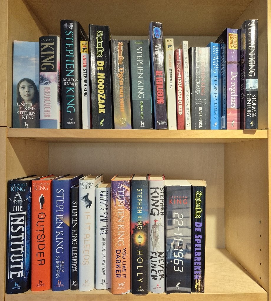 61 Stephen King boeken, Boeken, Ophalen, Gelezen, Stephen King