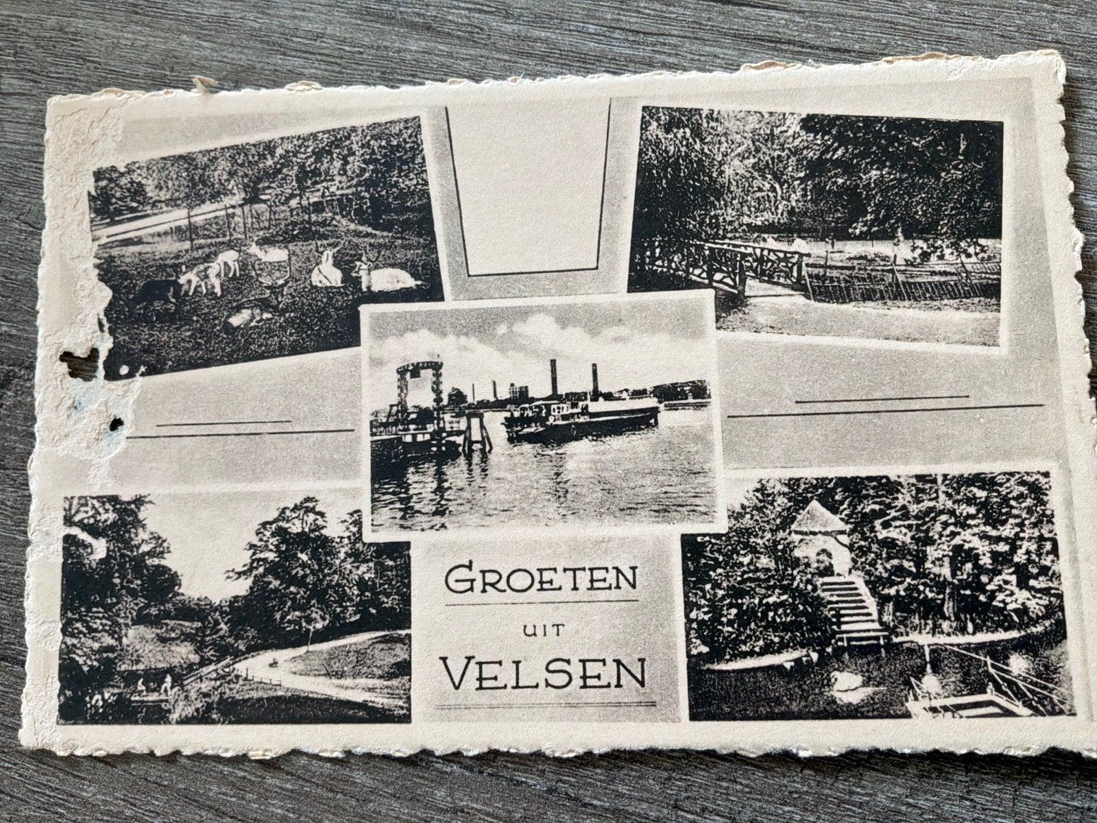 Groeten uit Velsen - Gelopen, Verzenden, Voor 1920, Ongelopen, Noord-Holland