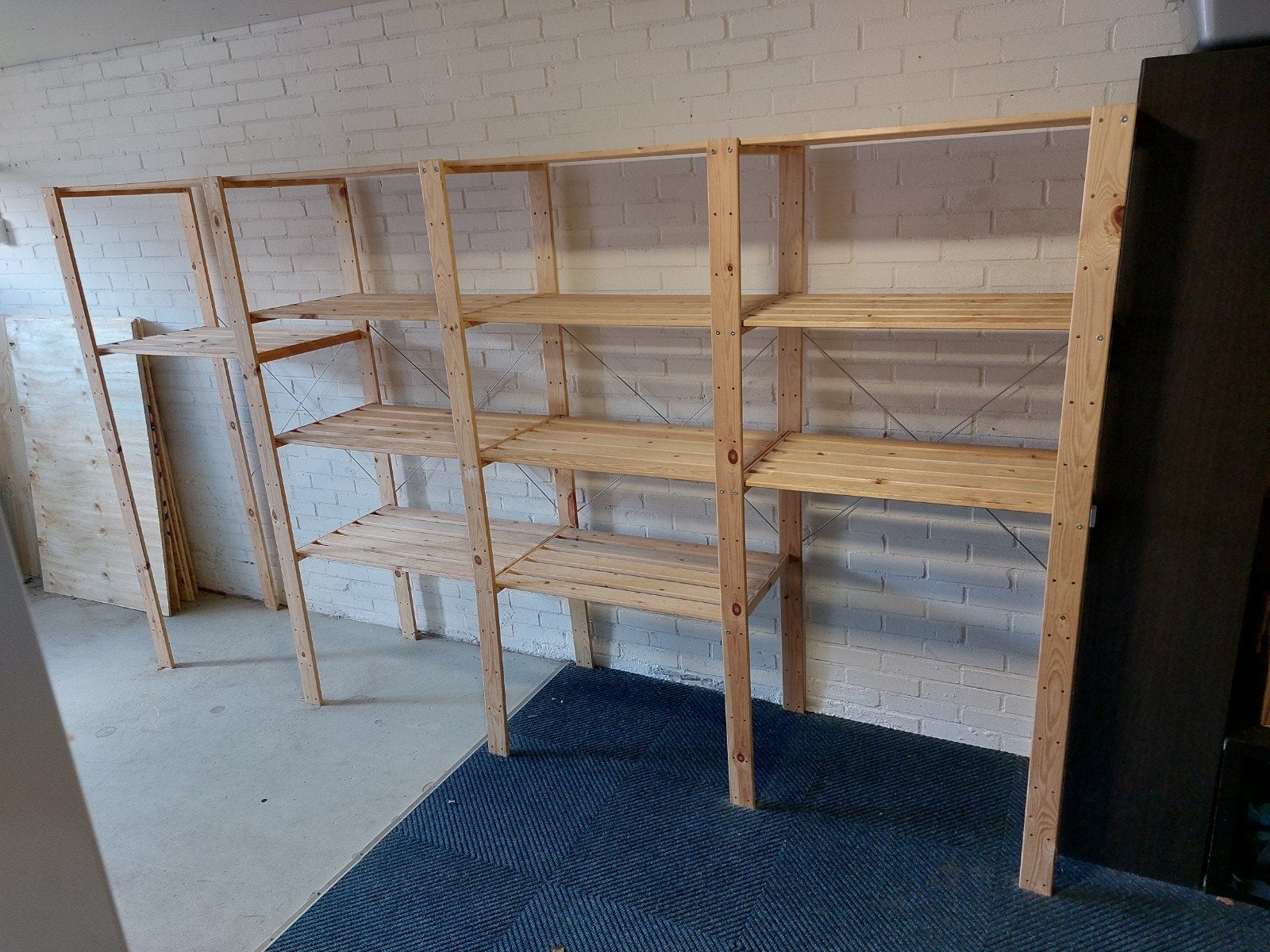 Houten stellingkast IKEA Hejne, Ophalen, Gebruikt