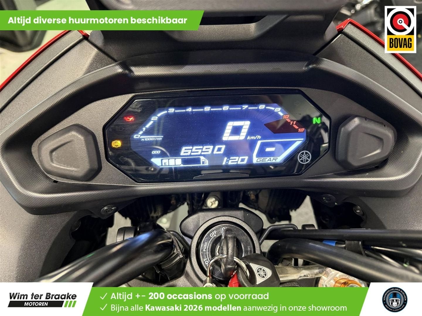 Yamaha Tracer 7 (bj 2022) 6,590 km, Motoren, 2 cilinders, Bedrijf, Onbekend, Toermotor