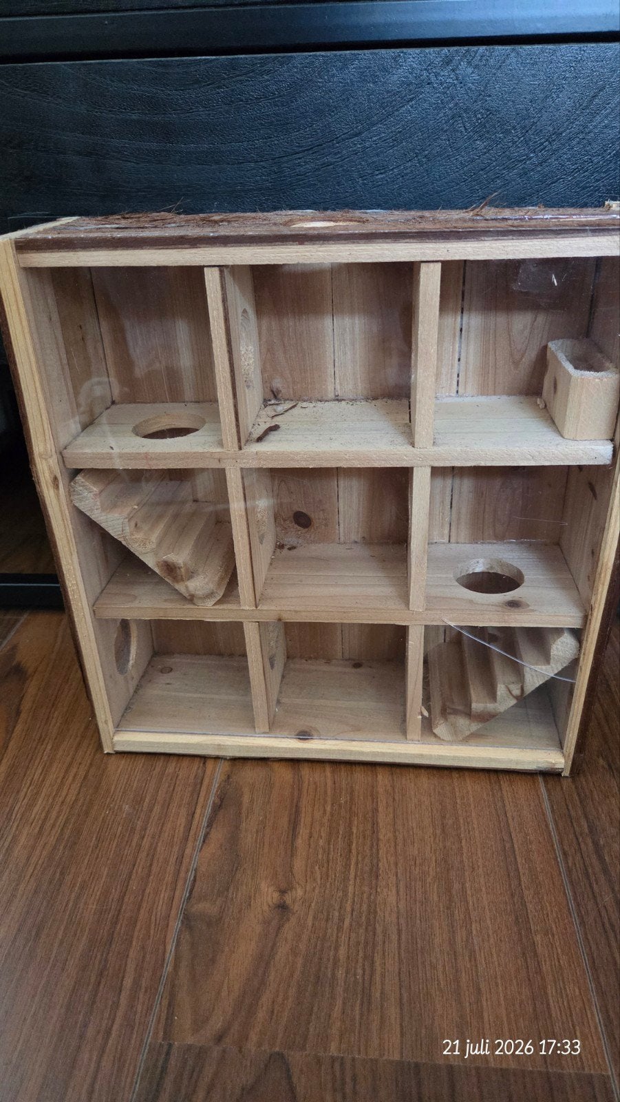 Hamsterflat, Minder dan 60 cm, Kooi, Minder dan 75 cm, Ophalen of Verzenden