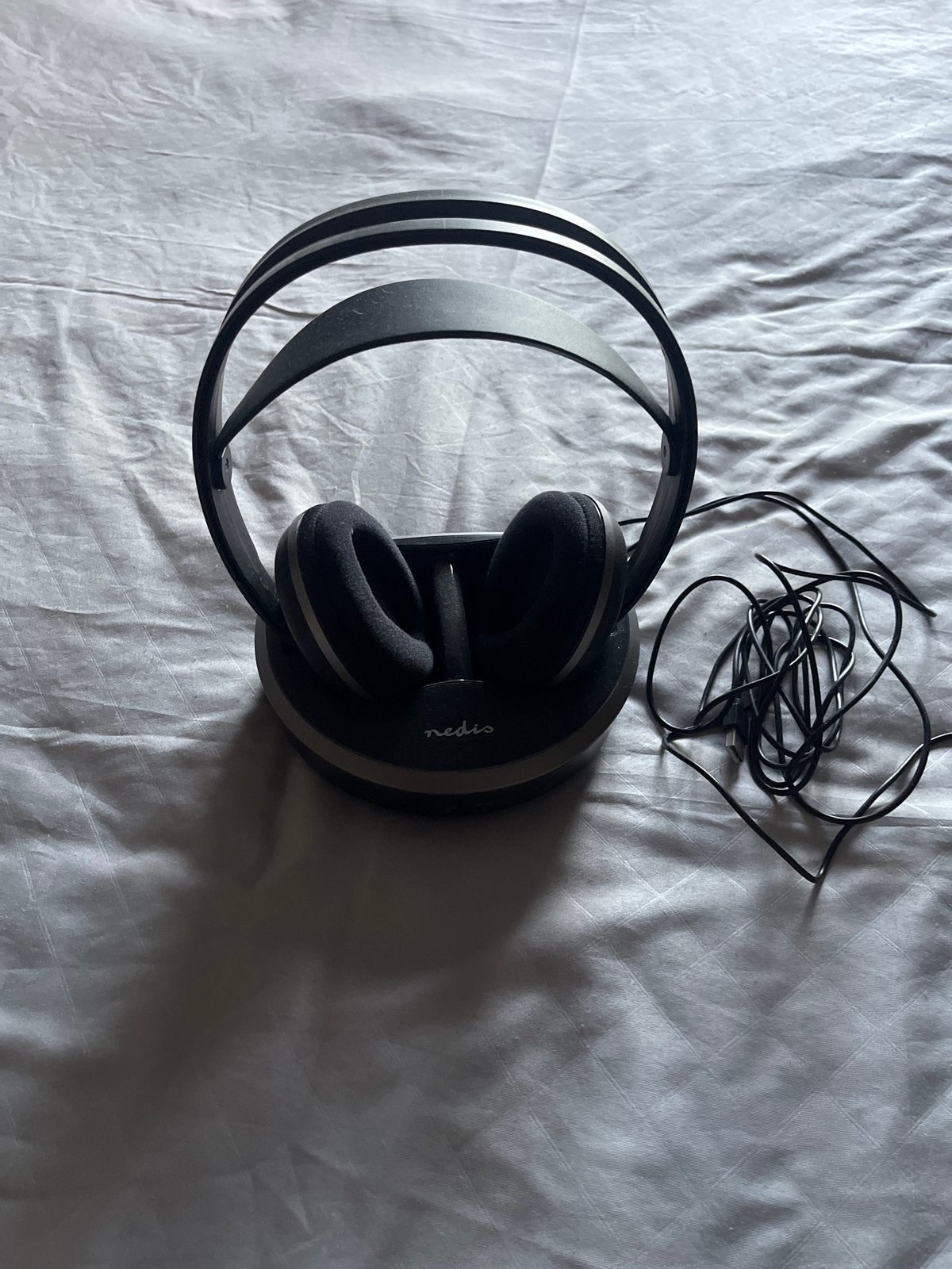 Nedis draadloze koptelefoon - Zo goed als nieuw, Overige merken, Ophalen of Verzenden, Zo goed als nieuw, Over-ear