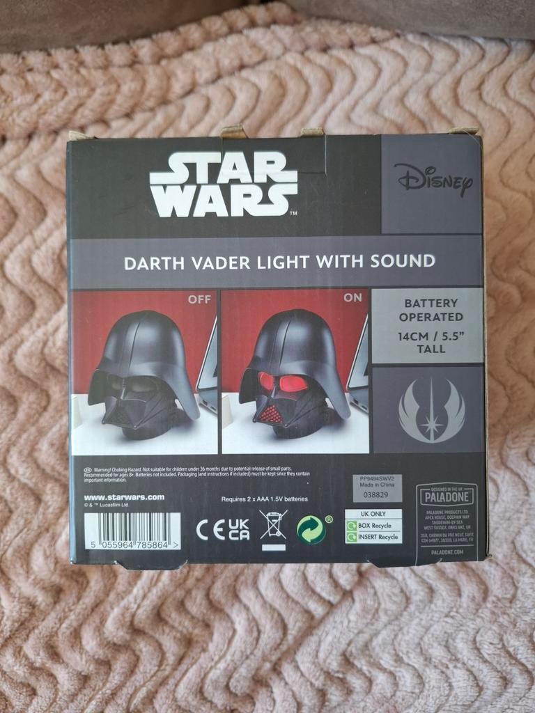 Star Wars Darth Vader Licht met Geluid - Nieuw in Doos, Verzamelen, Star Wars, Ophalen of Verzenden, Nieuw, Gebruiksvoorwerp