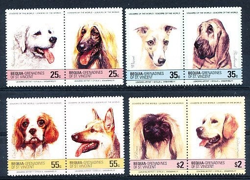 Bequia, Grenadines of St. Vincent 1985 M90-97 pf., Ophalen of Verzenden, Postfris, Midden-Amerika