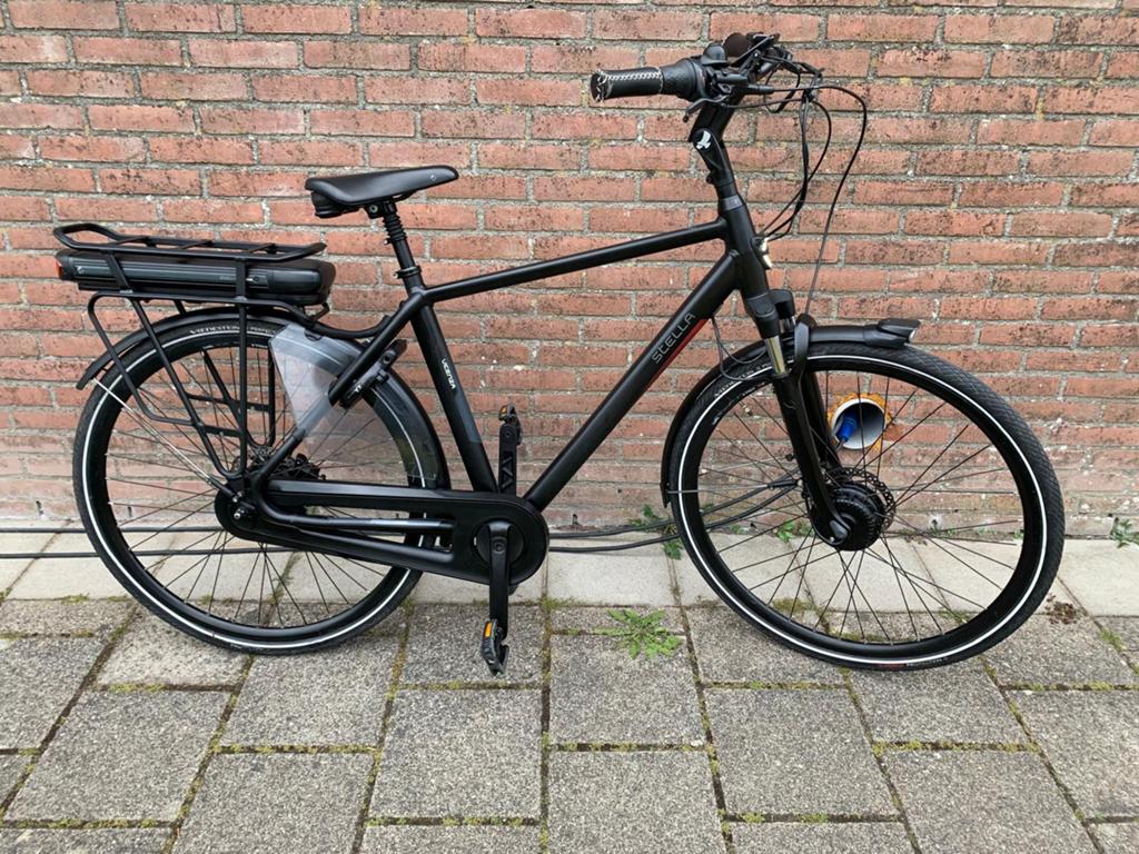 Elektrische Stella vicenza heren fiets heel netjes, Fietsen en Brommers, Elektrische fietsen, 51 tot 55 cm, Ophalen, Zo goed als nieuw