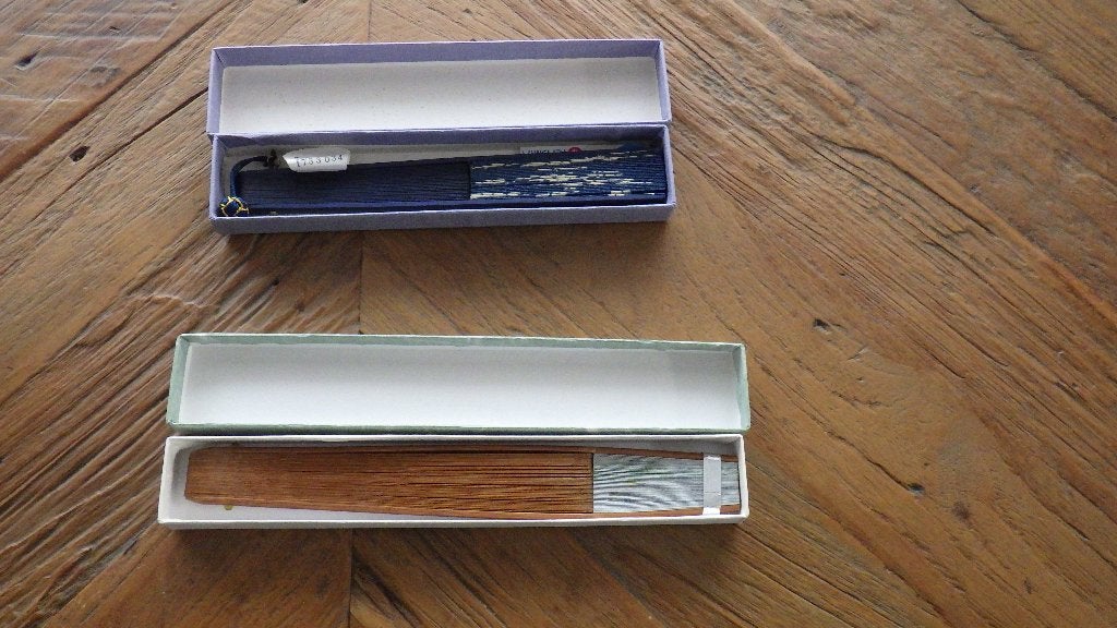 twee mooie waaiers, Ophalen of Verzenden, Gebruikt