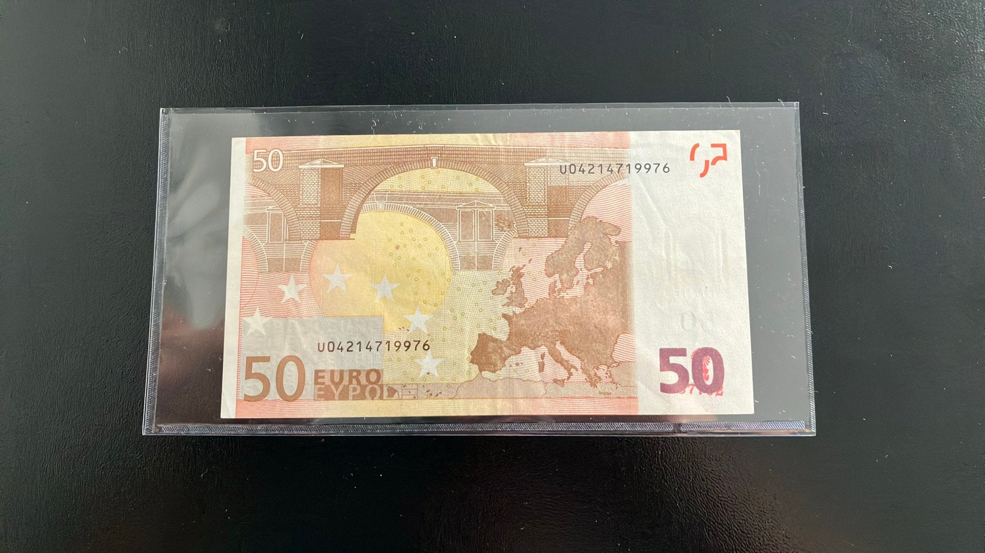 €50,- Duisenberg - speciale drukstempel / kenmerk, Ophalen of Verzenden, Overige landen, 50 euro