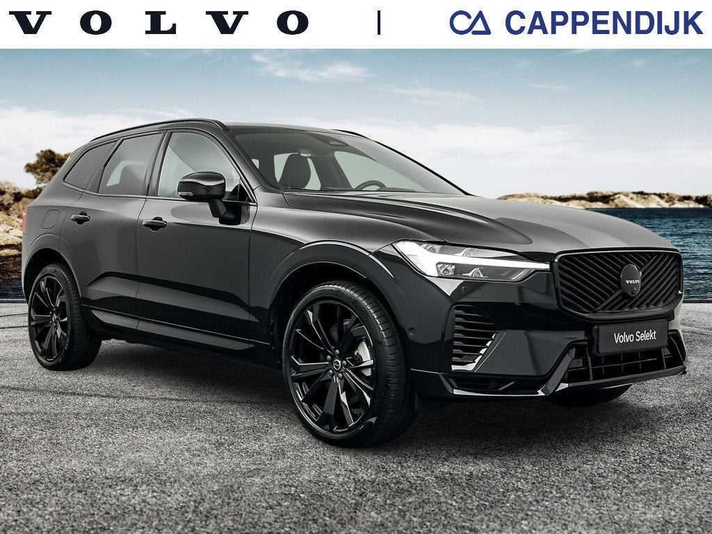 Volvo XC60 T6 398PK Recharge Black Edition Ultra| Pano| 360C, Auto's, Volvo, Dealer onderhouden, Gebruikt, Zwart, Bedrijf