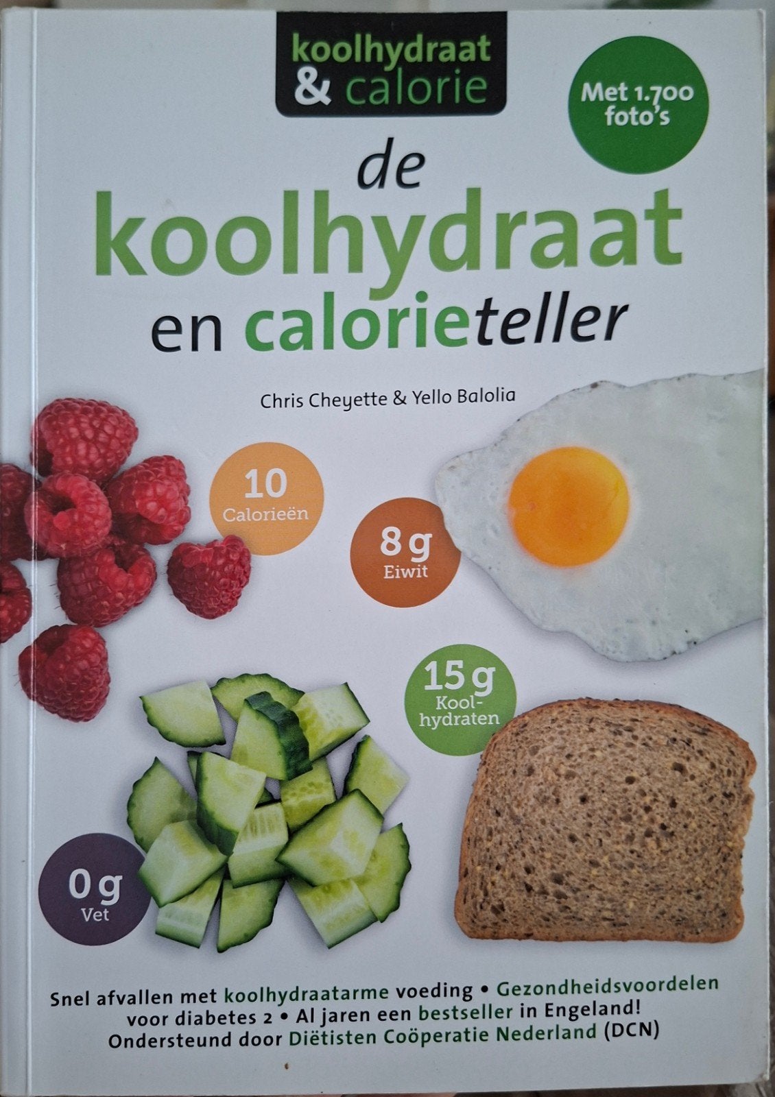 De Koolhydraat en Calorieteller 9789021568805, Ophalen of Verzenden, Zo goed als nieuw