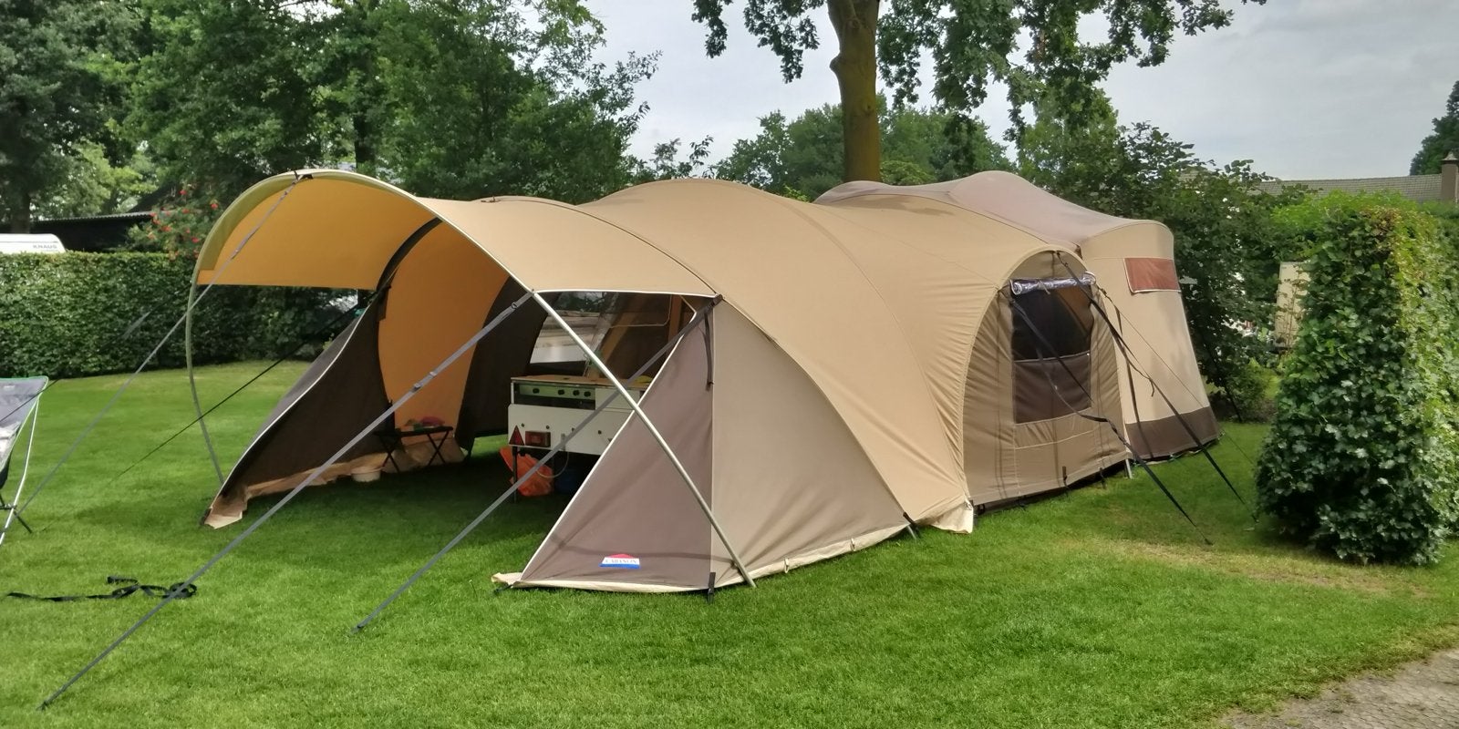 Erg ruime Cabanon Neptune vouwwagen, Ophalen, Gebruikt, Meer dan 6